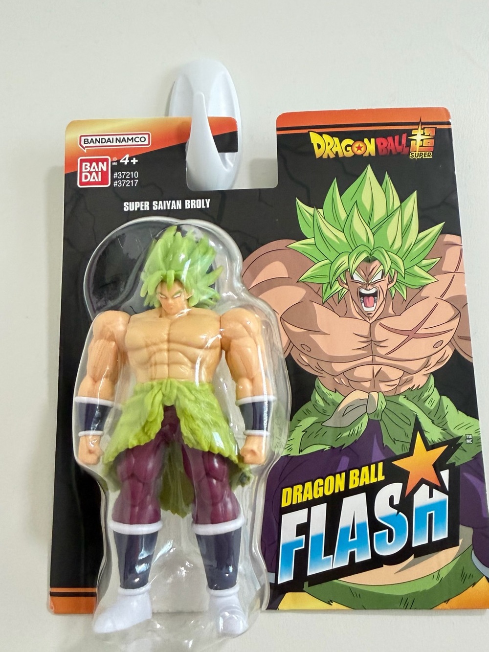 Bandai Namco Dragon Ball Super Super Saiyan Broly Action Figure - Green & Purple